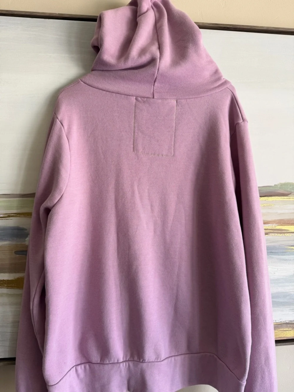 Aviator Nation 5 Stripe Full Zip purple Hoodie,size L - Picture 6 of 6